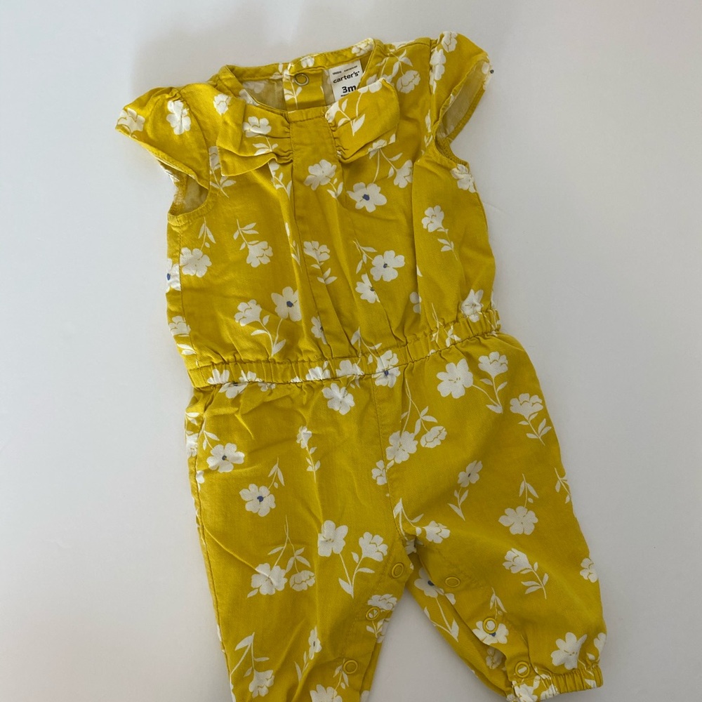 Carter’s 3mo Flower Romper